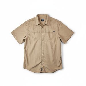 Smith's Workwear Men's Short Sleeve Button-Down Shirt